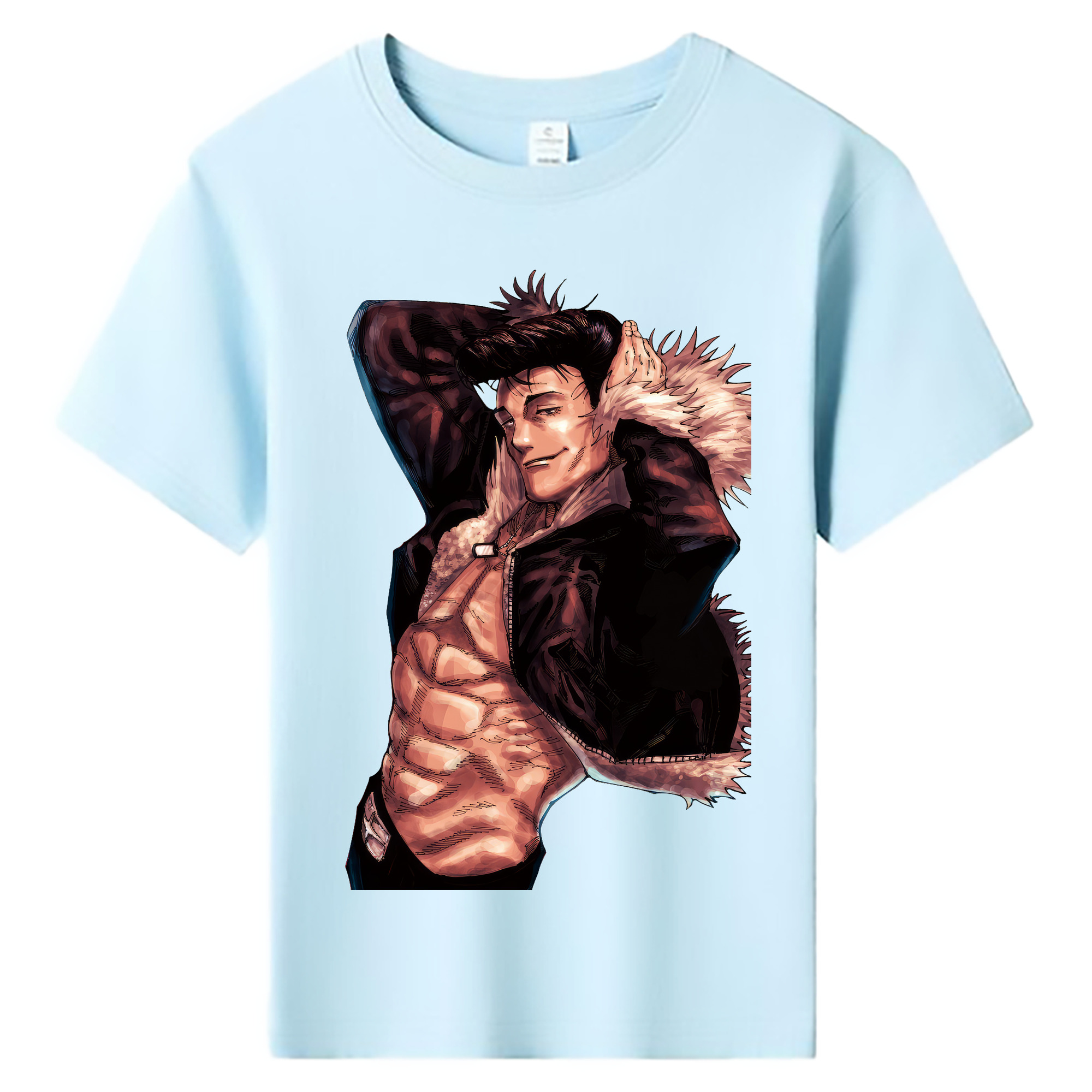（画像用） 呪術廻戦 Jujutsu Kaisen 綿100％キッズTシャツ（フロントプリント）